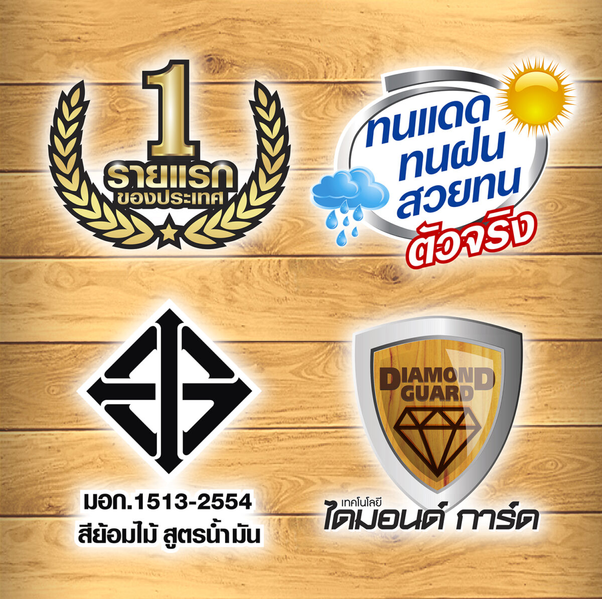 วูดเทคสีย้อมไม้ โปร่งแสง-เงา: โชว์ลายไม้ชัดเด่น ไม้ที่มีลายสวย - Image 4