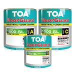 ทีโอเอ ฟลอร์การ์ด 1000 เอส แอล ส่วนซี สีทับหน้าอีพ็อกซี่ฟิล์มหนา 1-3 มิลลิเมตร สำหรับงานพื้นภายใน