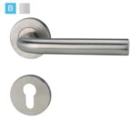 HAFELE STAINLESS STEEL LEVER HANDLE SET - PREMIUM RANGE (ชุดมือจับก้านโยกประตูสแตนเลสสตีล ร่นพรีเมียม) 499.10.126 - Image 2