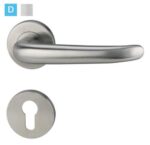 HAFELE STAINLESS STEEL LEVER HANDLE SET - PREMIUM RANGE (ชุดมือจับก้านโยกประตูสแตนเลสสตีล ร่นพรีเมียม) 499.10.126 - Image 4