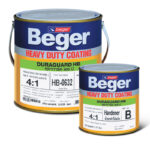 เบเยอร์ ดูราการ์ด เอช บี สีทับหน้าอีพ็อกซี่ชนิดเงาสำหรับงานภายในอาคารชนิดฟิล์มหนา 2ส่วนผสม