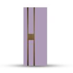 บานประตูโมเดิร์น ปิดผิวลามิเนต DL4