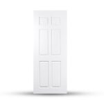 บานประตูลายลูกฟัก UPVC 003