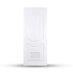 บานประตูห้องน้ำ ลายลูกฟัก GB2