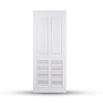 บานประตูห้องน้ำ ลายลูกฟัก GB6