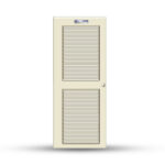 บานประตู PVC Polytimber รุ่น U4