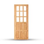 บานประตูไม้สักอบแห้ง TD008