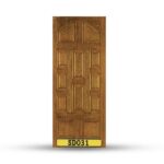 บานประตูไม้สักอบแห้ง เกรดA SD031