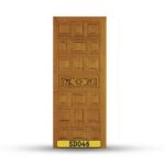 บานประตูไม้สักอบแห้ง เกรด A  SD046