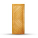 บานประตูไม้สัก MD007