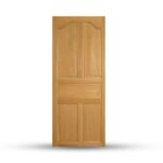 บานประตูไม้เนื้อเเข็งอบแห้ง เกรดA KD004