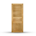 บานประตูไม้เนื้อเเข็งอบแห้ง เกรดA KD010