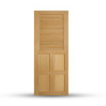 บานประตูไม้เนื้อเเข็งอบแห้ง เกรดA KD011