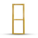 บานประตูไม้เนื้อเเข็งอบแห้ง เกรดA KD016