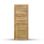 บานประตูไม้เนื้อเเข็งอบแห้ง เกรดA KD032