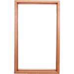 วงกบหน้าต่างไม้กาเปอร์ 1ช่องเปิด