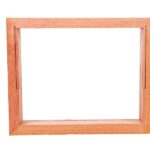 วงกบหน้าต่างไม้กาเปอร์ 1ช่องลับเเล