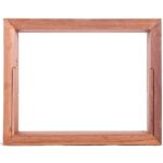 วงกบหน้าต่างไม้โปโล่เเดง ลับเเล1ช่อง