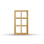 บานหน้าต่างเนื้อเเข็งอบแห้ง เกรดA KW003